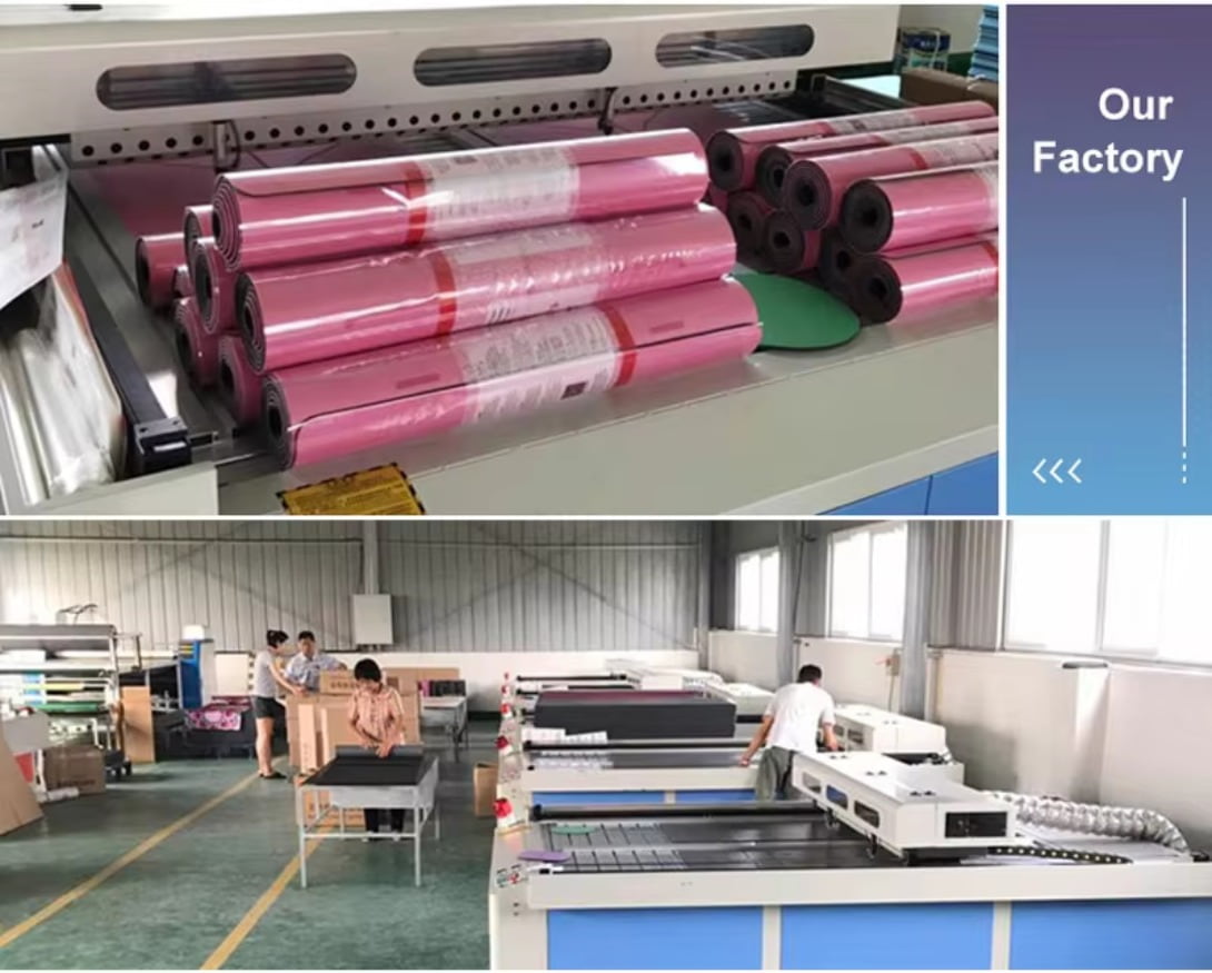 Yoga mat production process
