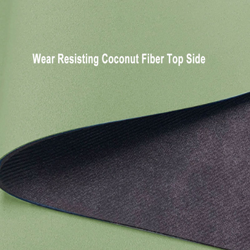 Wholesale supplier chain jute and rubber yoga mat