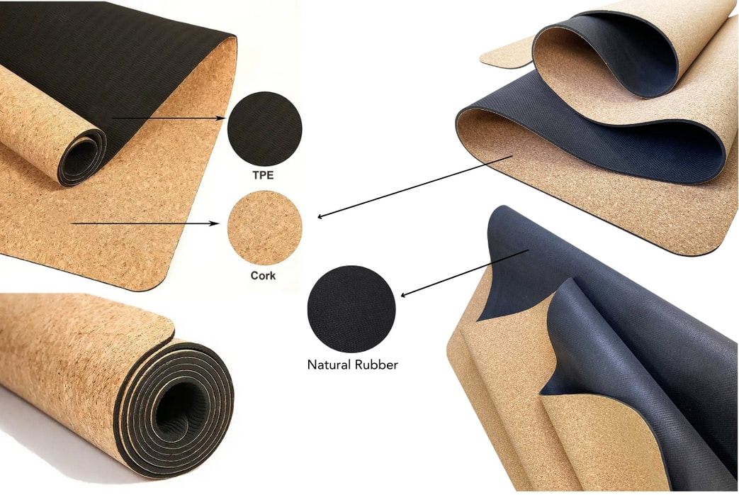 eco friendly cork yoga mat