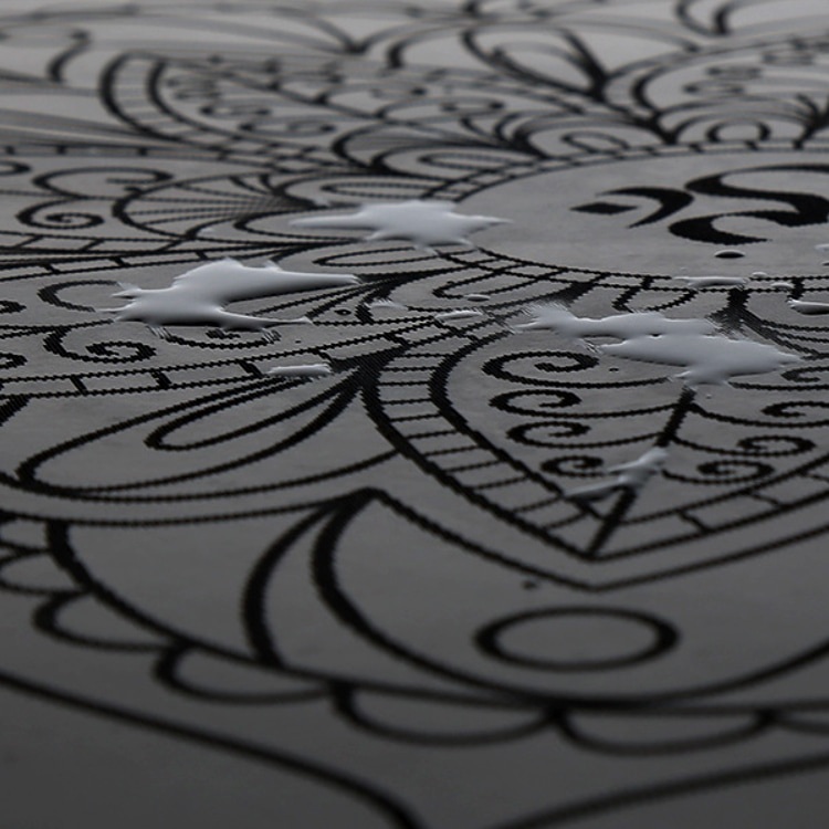 Custom Logo Non Slip Natural Rubber PU Mat