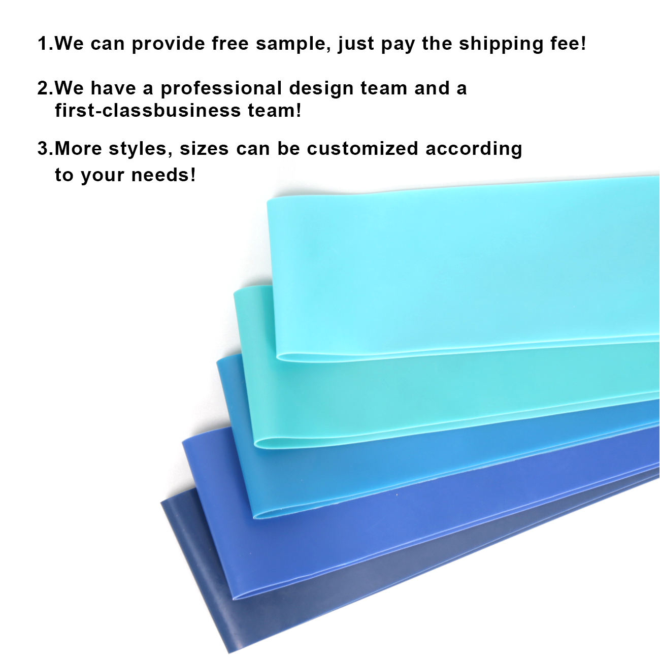 durable latex exercise bands